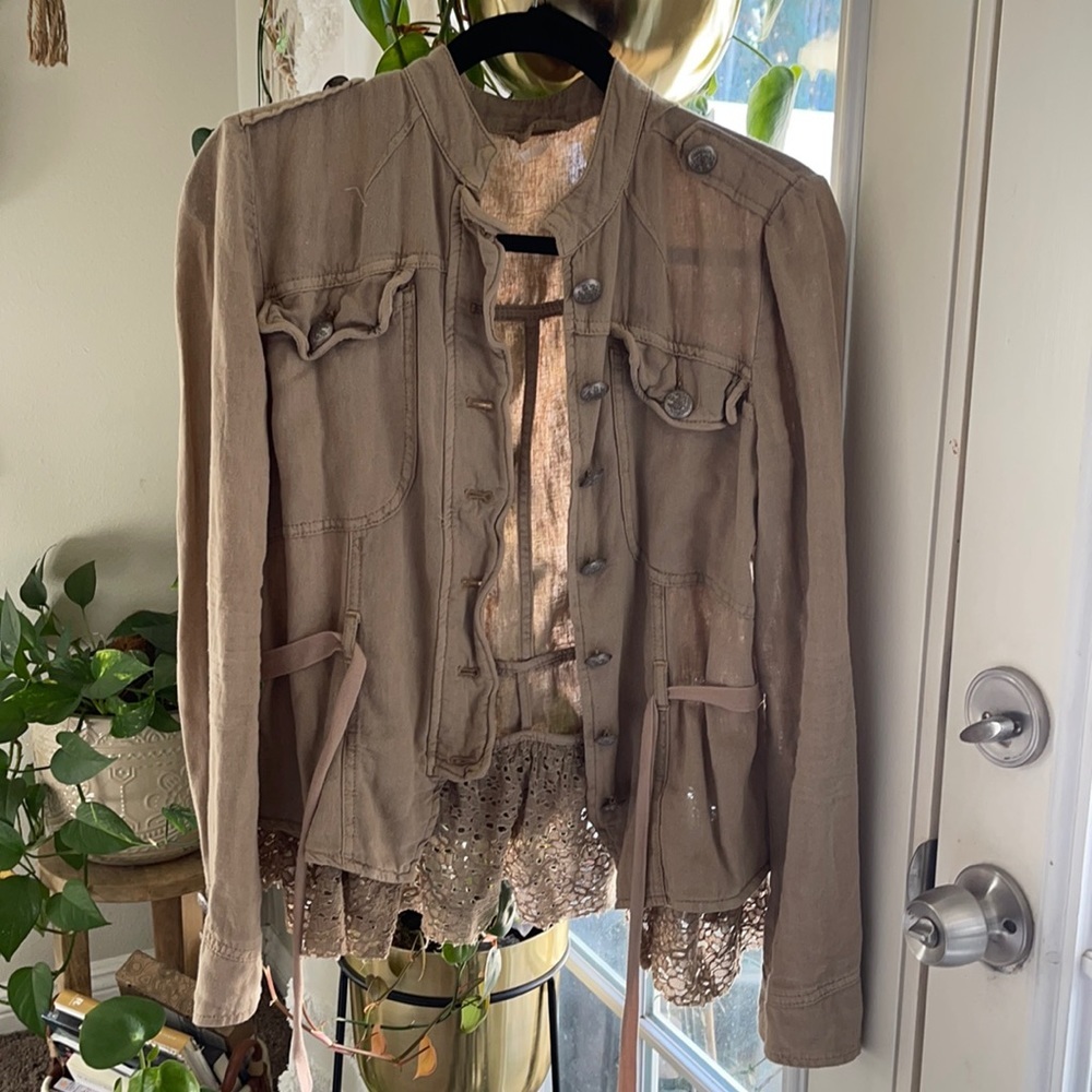 Free people linen jacket